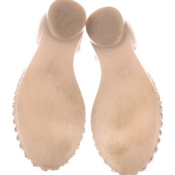 Stuart Weitzman Crystal Ballet Flats – Size 6, Elegant Sparkle - Picture 2 of 4